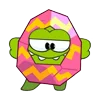 Стикер 3 Om Nom Emoji