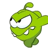 Стикер 38 Om Nom Emoji