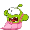Стикер 61 Om Nom Emoji