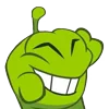 Стикер 12 Om Nom Emoji