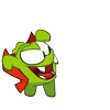 Стикер 15 Om Nom Emoji