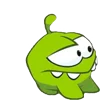 Стикер 52 Om Nom Emoji