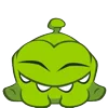 Стикер 54 Om Nom Emoji