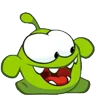 Стикер 20 Om Nom Emoji