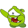 Стикер 53 Om Nom Emoji