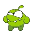 Стикер 24 Om Nom Emoji