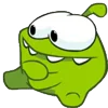 Стикер 18 Om Nom Emoji