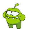 Стикер 26 Om Nom Emoji