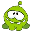 Стикер 16 Om Nom Emoji