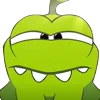 Стикер 4 Om Nom Emoji