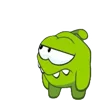 Стикер 51 Om Nom Emoji