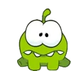 Стикер 14 Om Nom Emoji