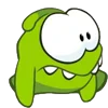 Стикер 56 Om Nom Emoji