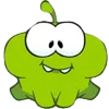 Стикер 39 Om Nom Emoji