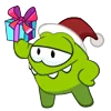 Стикер 29 Om Nom Emoji