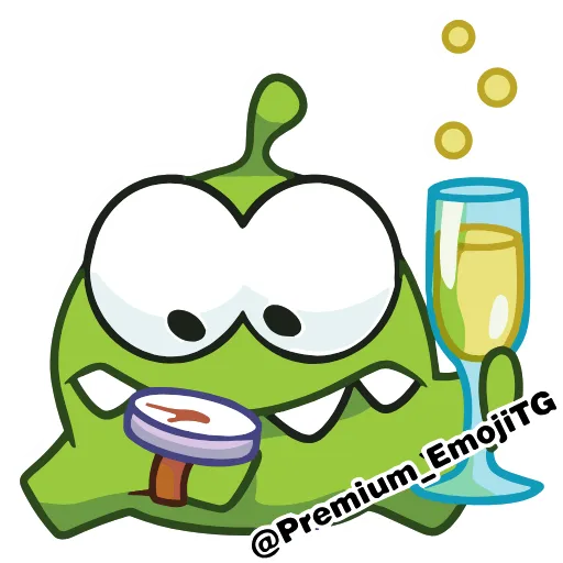 🩷 Эмодзи «Om Nom» для Telegram