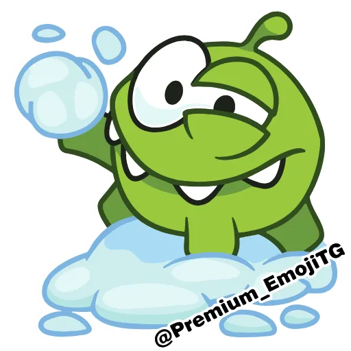 🩷 Эмодзи «Om Nom» для Telegram