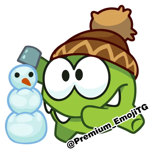 🩷 Эмодзи «Om Nom» для Telegram