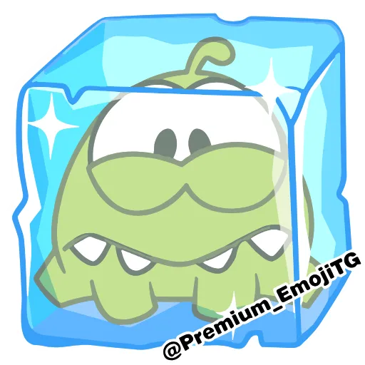 🩷 Эмодзи «Om Nom» для Telegram
