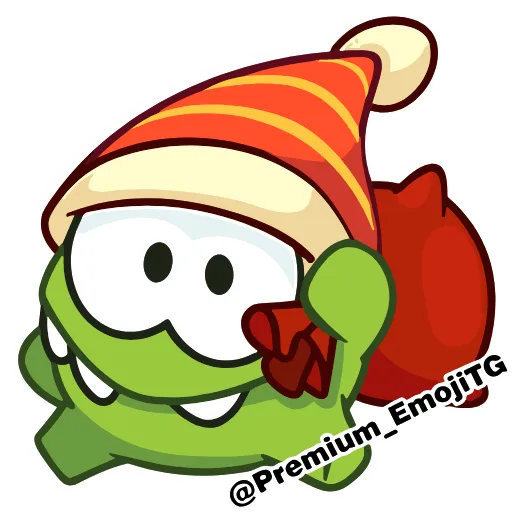 🩷 Эмодзи «Om Nom» для Telegram