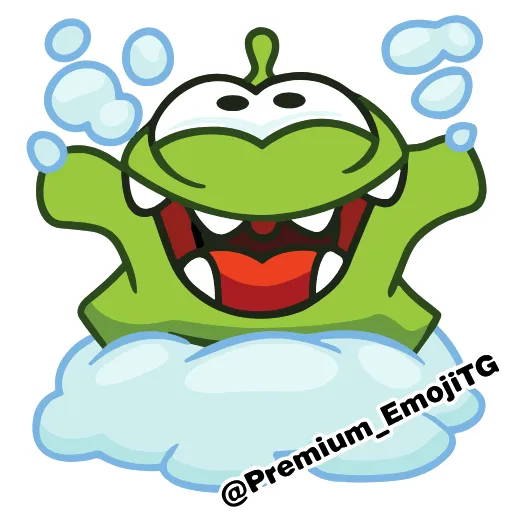 🩷 Эмодзи «Om Nom» для Telegram
