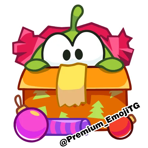 🩷 Эмодзи «Om Nom» для Telegram