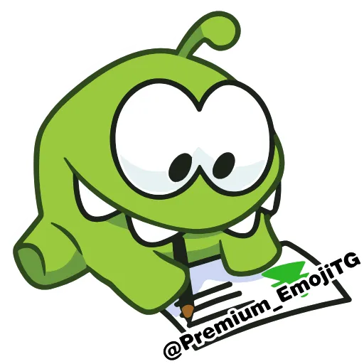 🩷 Эмодзи «Om Nom» для Telegram