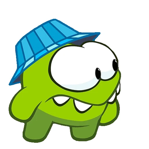 Стикер 21 Om Nom