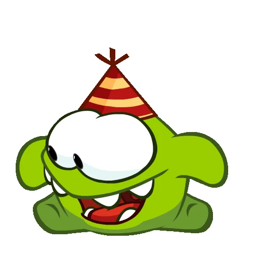 Стикер 29 Om Nom