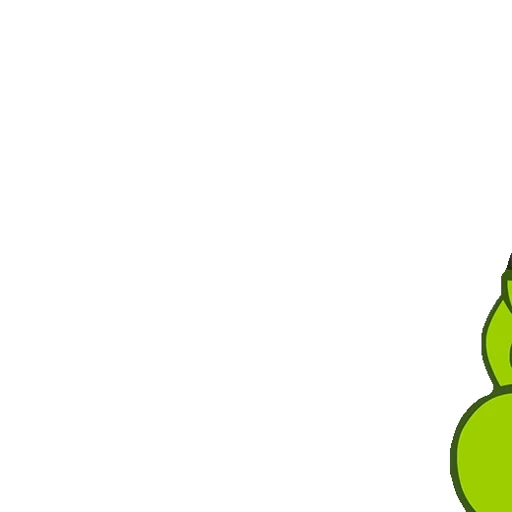 Стикер 26 Om Nom