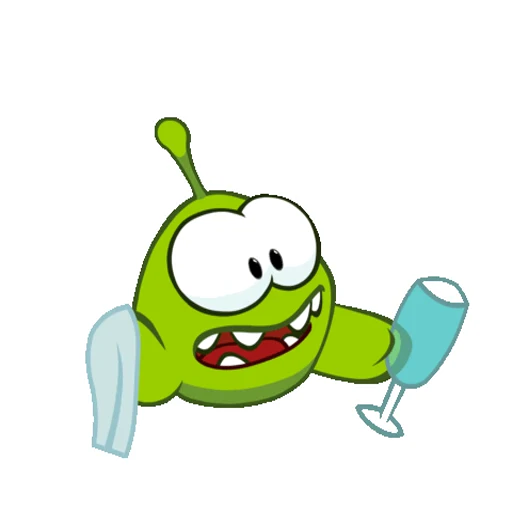 Стикер 13 Om Nom
