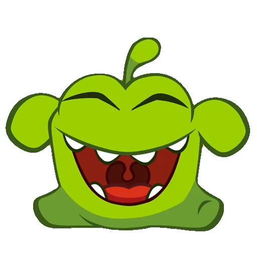 Стикер 18 Om Nom