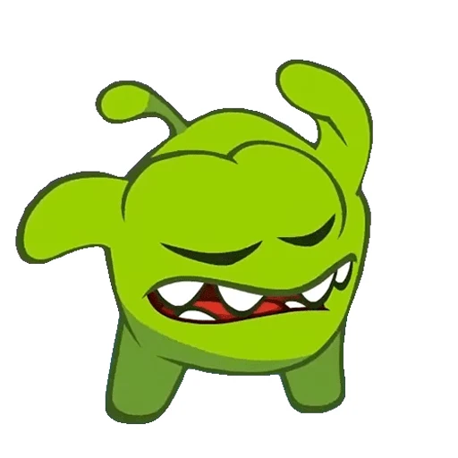 Стикер 22 Om Nom