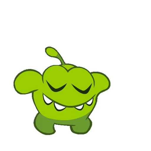 Стикер 40 Om Nom
