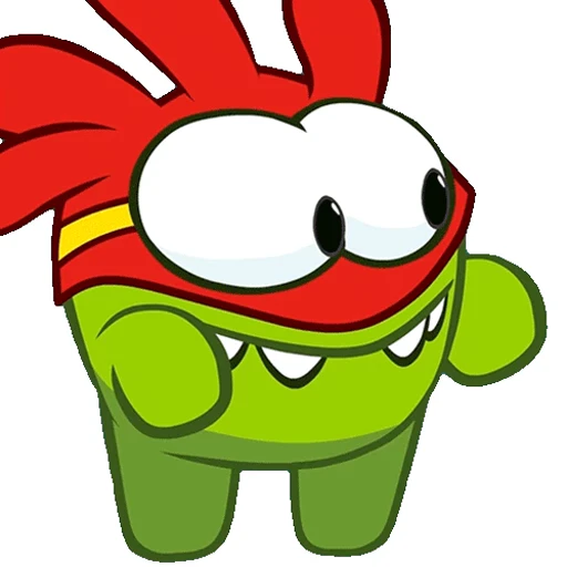 Стикер 16 Om Nom