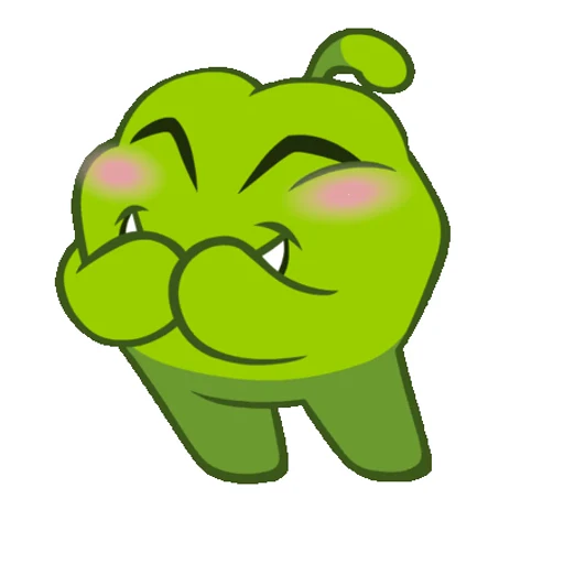 Стикер 39 Om Nom