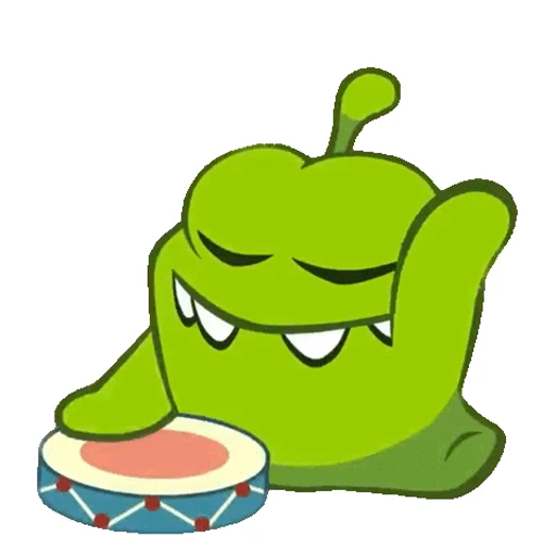 Стикер 11 Om Nom