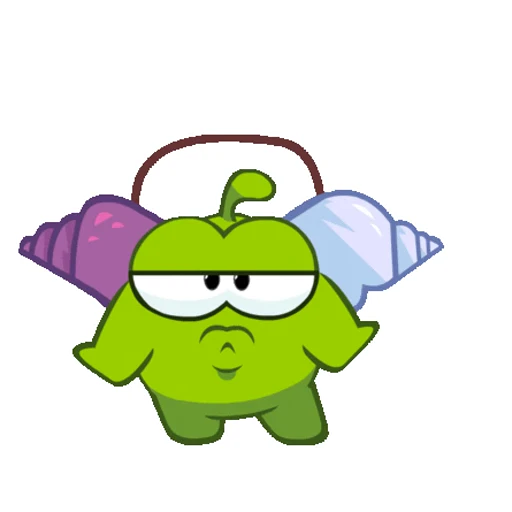 Стикер 6 Om Nom