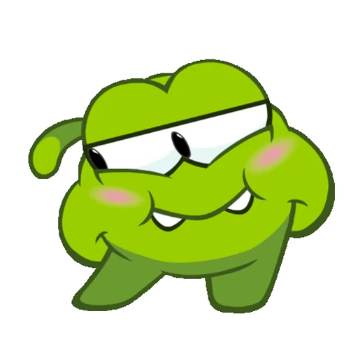 Стикер 5 Om Nom
