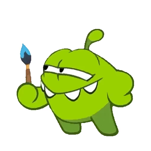Стикер 35 Om Nom