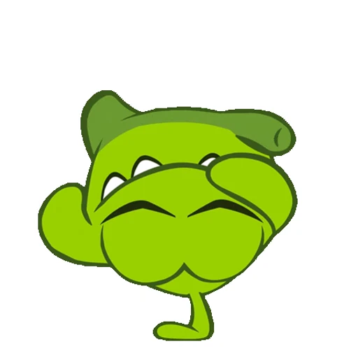 Стикер 10 Om Nom