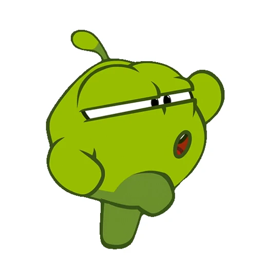 Стикер 15 Om Nom