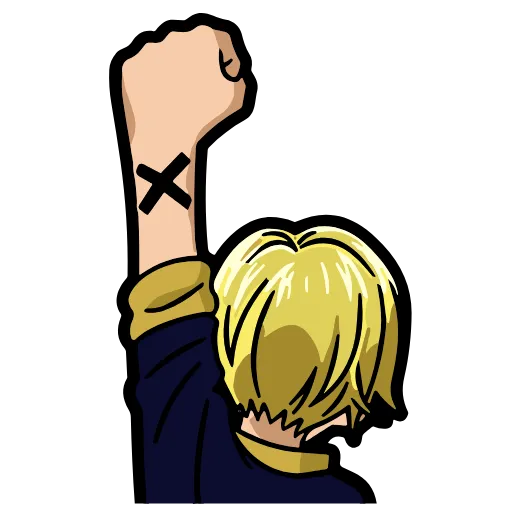 Стикер 30 One Piece