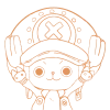 🤩 Эмодзи «One Piece adaptive - фоновые» для Telegram