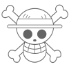 🤩 Эмодзи «One Piece adaptive - фоновые» для Telegram