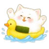 Стикер 2 Onigiri Cat
