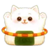 Стикер 5 Onigiri Cat