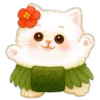 Стикер 8 Onigiri Cat