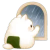 Стикер 18 Onigiri Cat