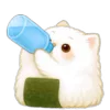 Стикер 24 Onigiri Cat